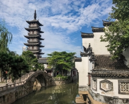 夏日古城