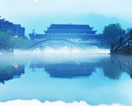 古城之晨