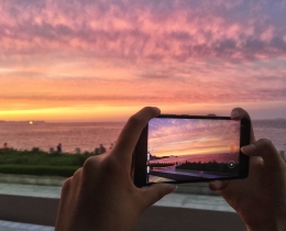 夕阳