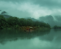 南溪烟雨