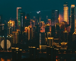山城夜色