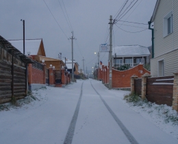 初雪厚的利斯特维扬卡